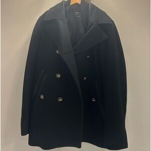 Theory thick coat size unsure but probably Large